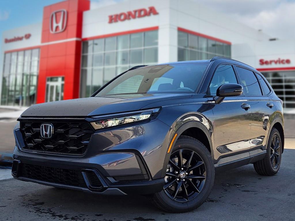 Gray 2026 Honda CR-V Hybrid SUV / Crossover All-Wheel Drive Continuously Variable Transmission