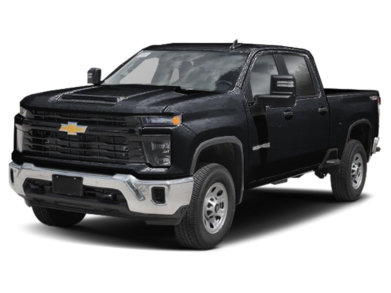 Black 2024 Chevrolet Silverado 3500HD Pickup Truck Four-Wheel Drive Automatic