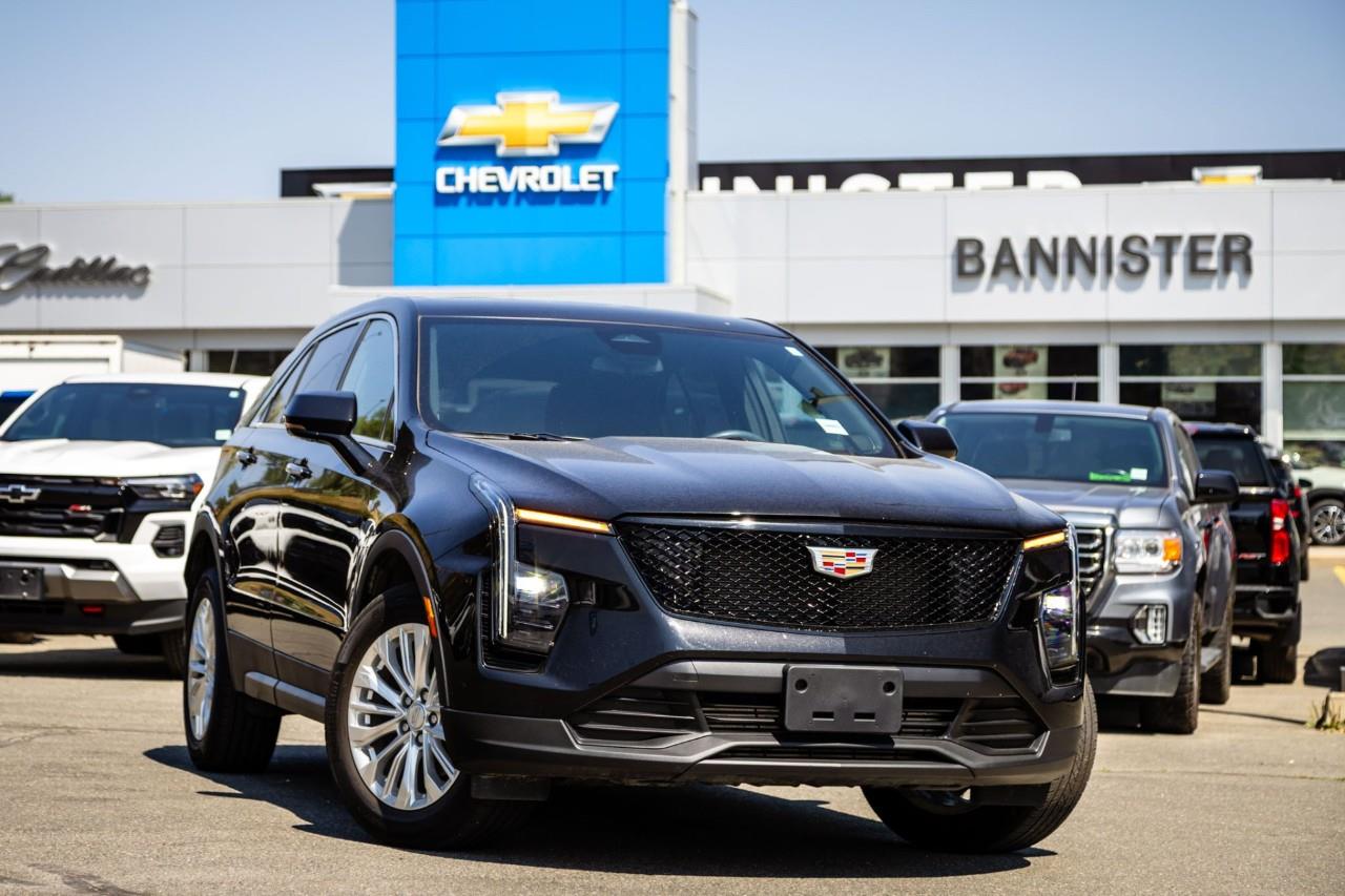 Black 2024 Cadillac XT4 SUV / Crossover Front-Wheel Drive 9-Speed Automatic