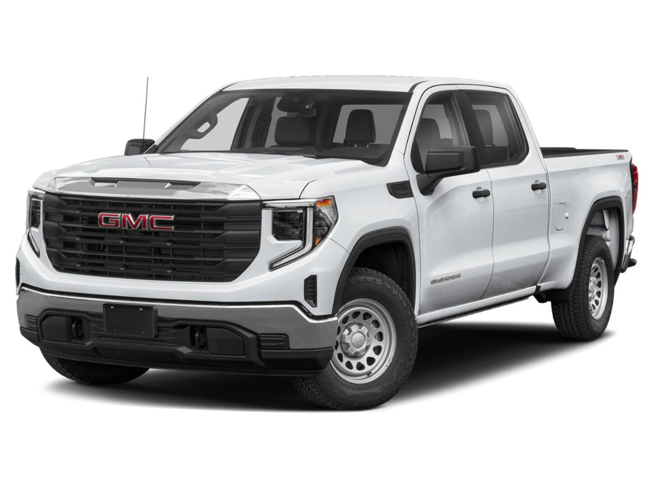 White 2024 GMC Sierra 1500 Pickup Truck Four-Wheel Drive Automatic