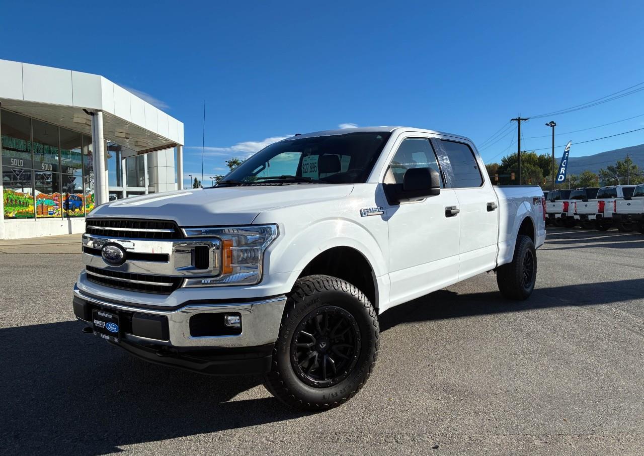 White 2018 Ford F-150 Pickup Truck Four-Wheel Drive Automatic