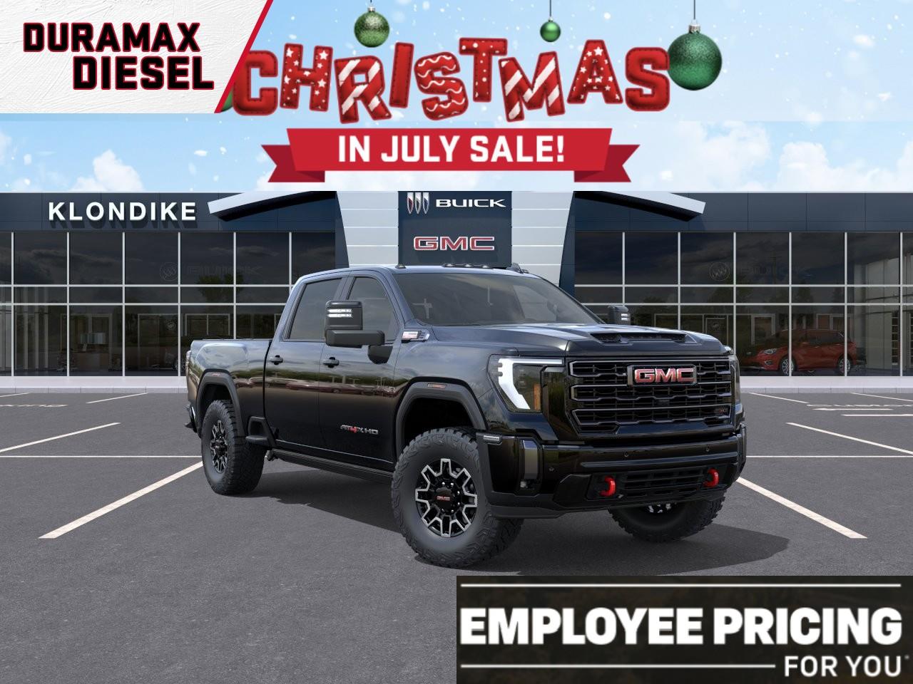 Black 2026 GMC Sierra 2500HD Pickup Truck Four-Wheel Drive Automatic