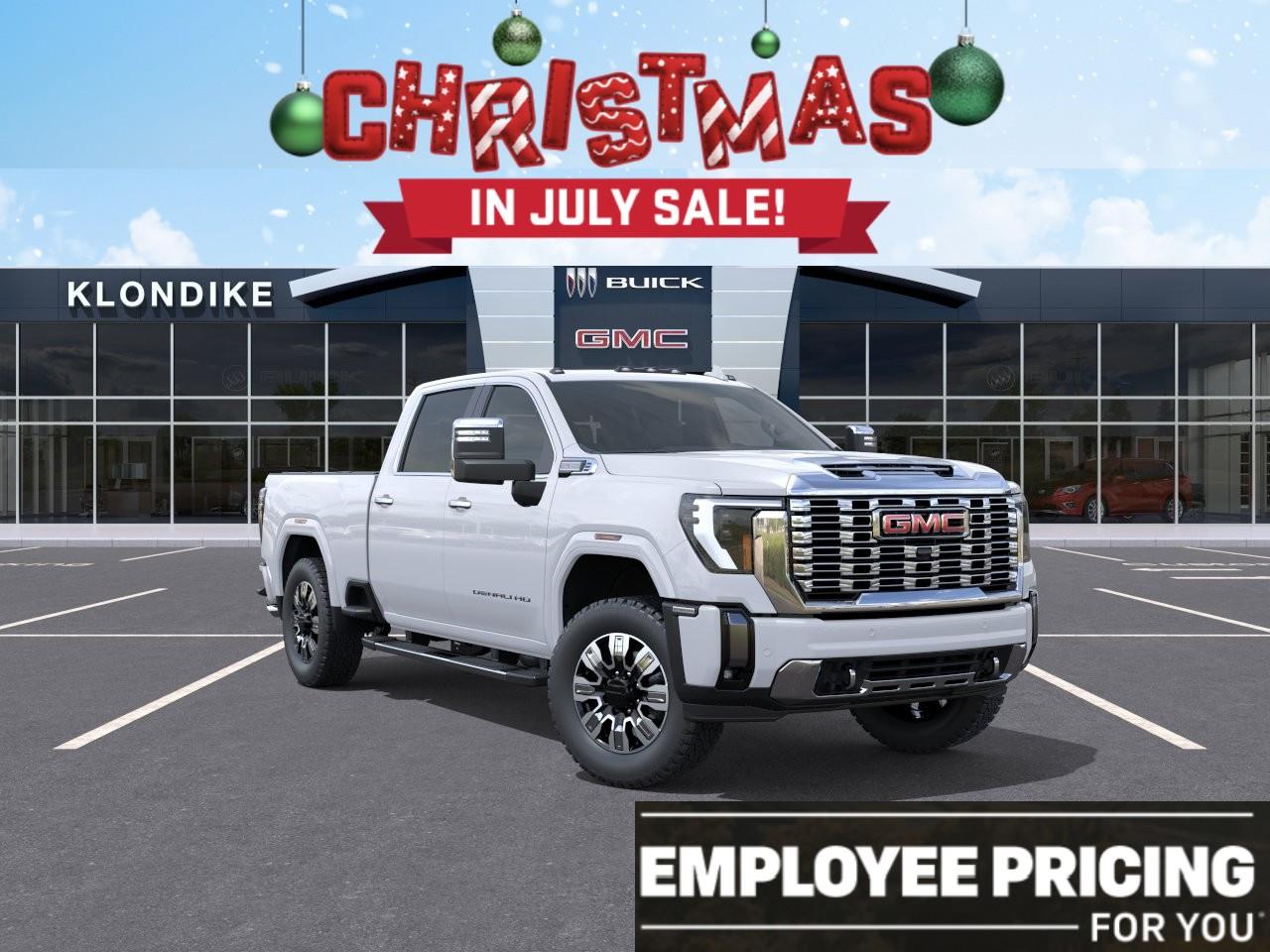 White 2026 GMC Sierra 2500HD Pickup Truck Four-Wheel Drive Automatic