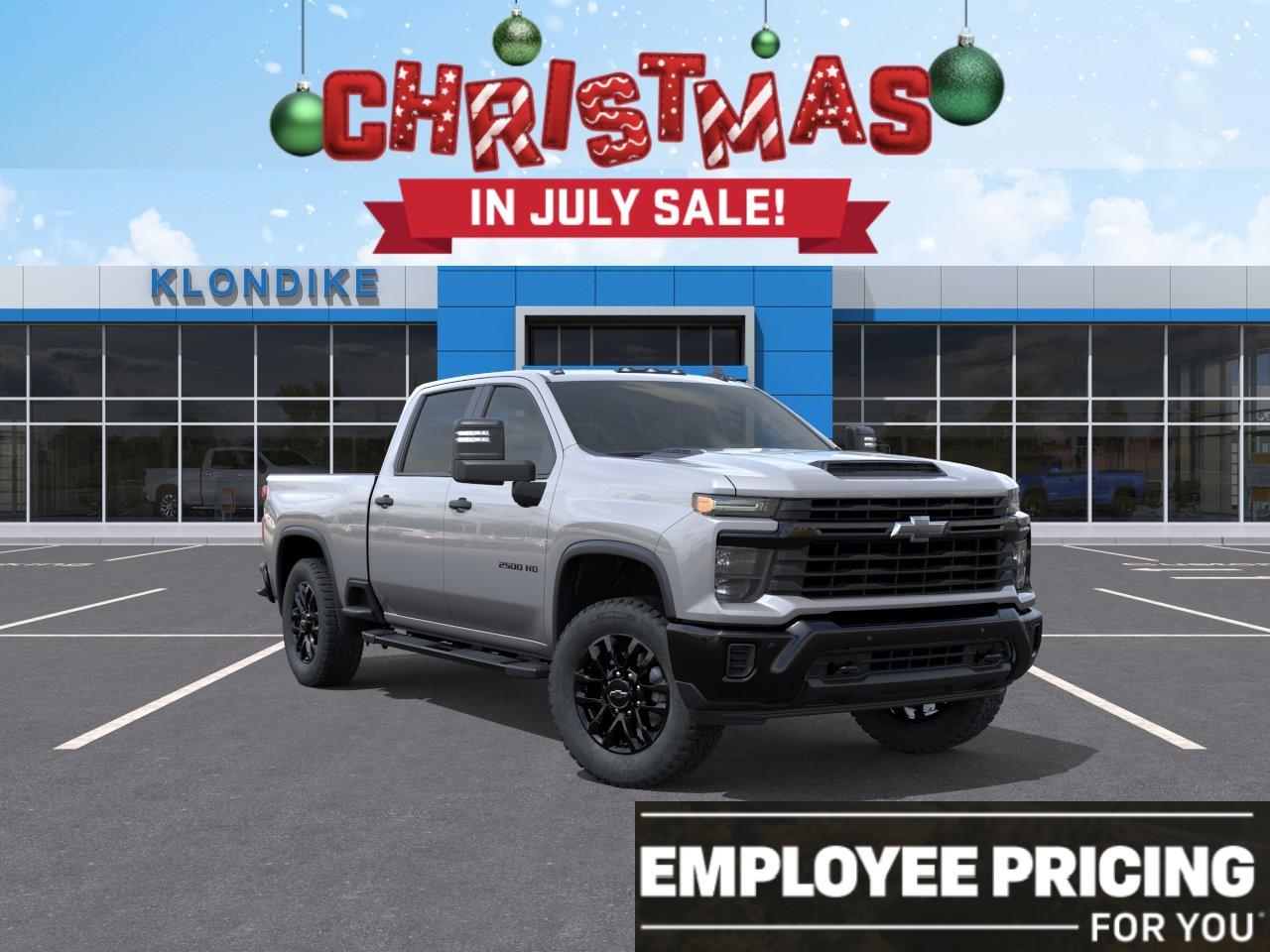 Gray 2026 Chevrolet Silverado 2500HD Pickup Truck Four-Wheel Drive Automatic