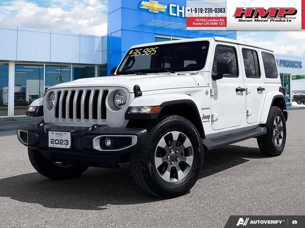 used 2023 Jeep Wrangler car, priced at $36,985