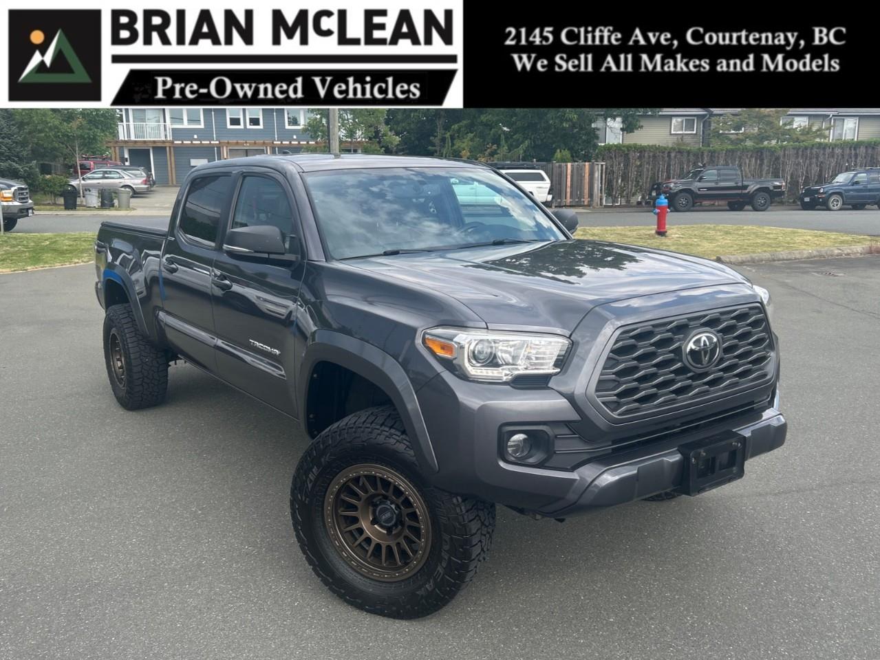 Gray 2017 Toyota Tacoma Pickup Truck 6-Speed Automatic