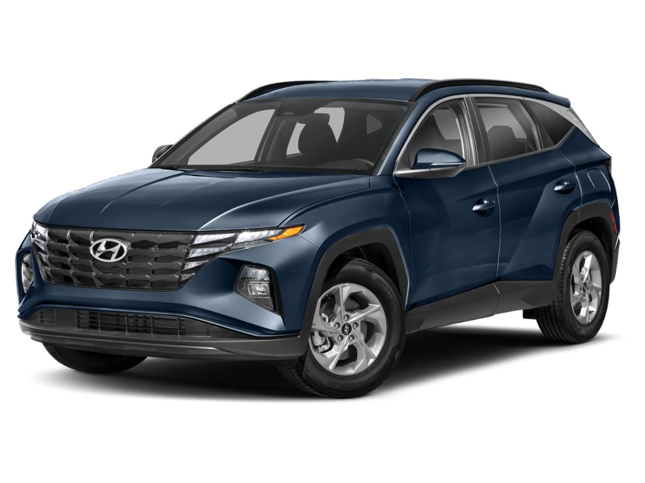 Blue 2022 Hyundai Tucson SUV / Crossover 8-Speed Automatic