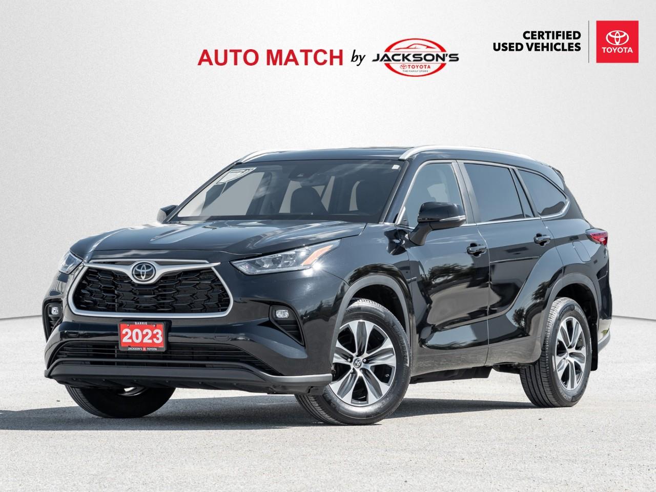 Black 2023 Toyota Highlander SUV / Crossover All-Wheel Drive 8-Speed Automatic