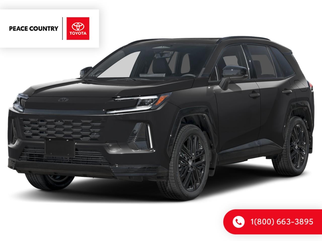 Black 2026 Toyota RAV4 SUV / Crossover All-Wheel Drive Continuously Variable Transmission