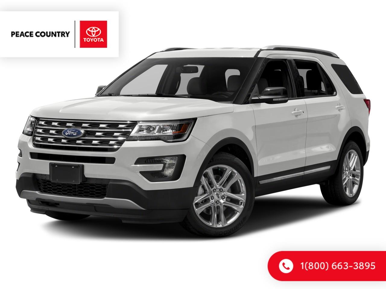 White 2017 Ford Explorer SUV / Crossover All-Wheel Drive 6-Speed Automatic