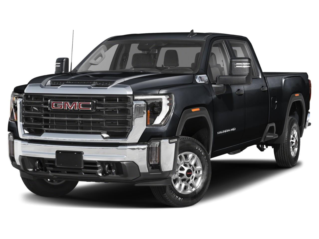Onyx Black 2024 GMC Sierra 2500HD Pickup Truck Four-Wheel Drive Automatic