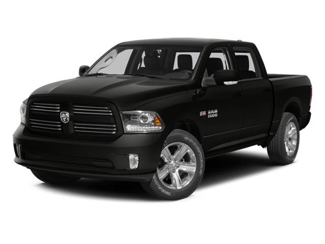 Black Clearcoat 2014 RAM 1500 Pickup Truck Four-Wheel Drive 8-Speed Automatic