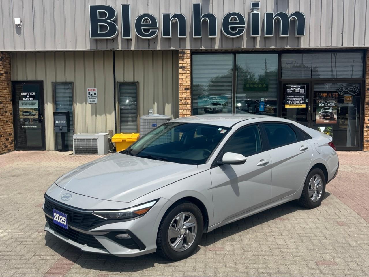 Gray 2025 Hyundai Elantra Sedan Continuously Variable Transmission