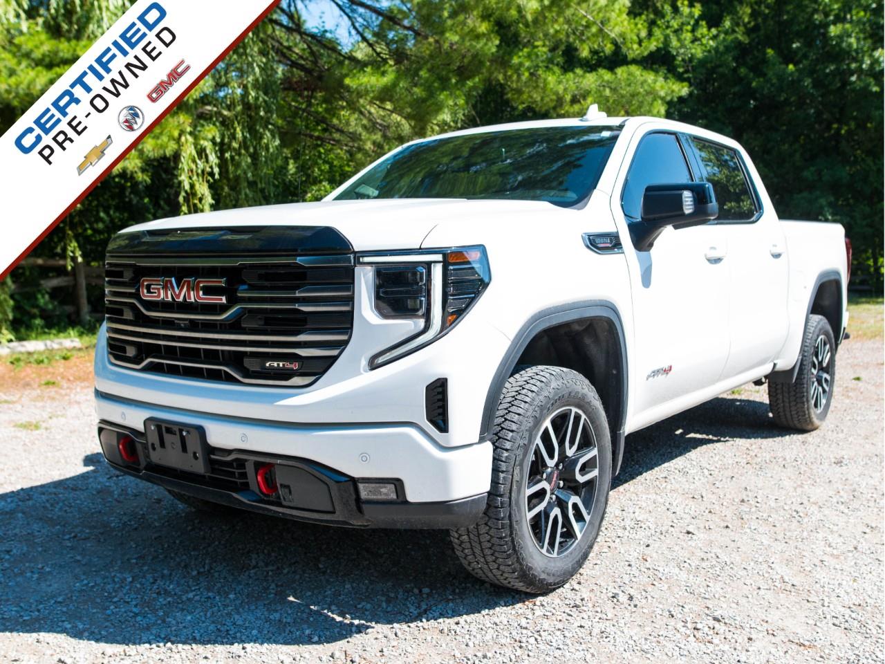 White 2025 GMC Sierra 1500 Pickup Truck Four-Wheel Drive Automatic
