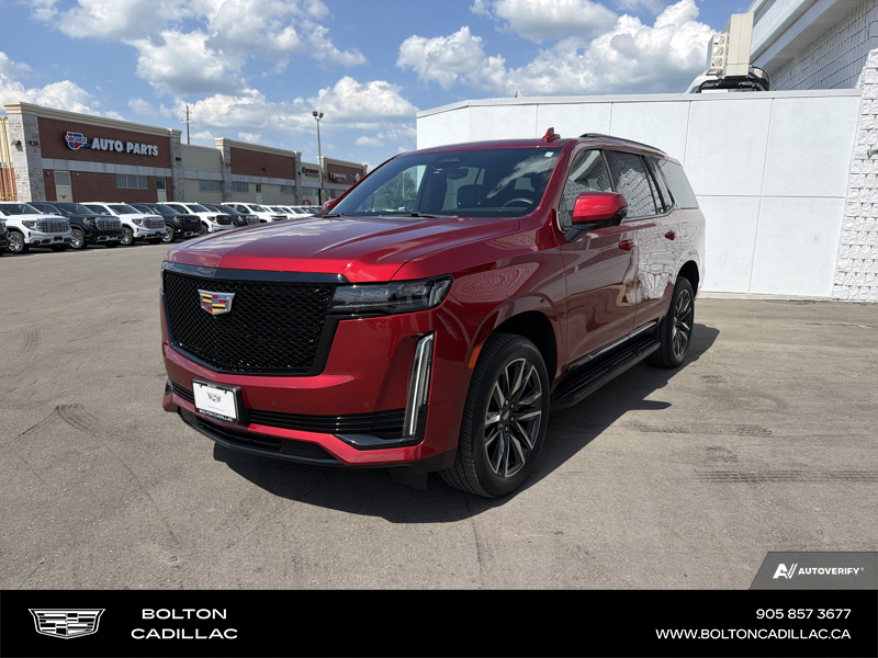 Red 2023 Cadillac Escalade SUV / Crossover Four-Wheel Drive Automatic