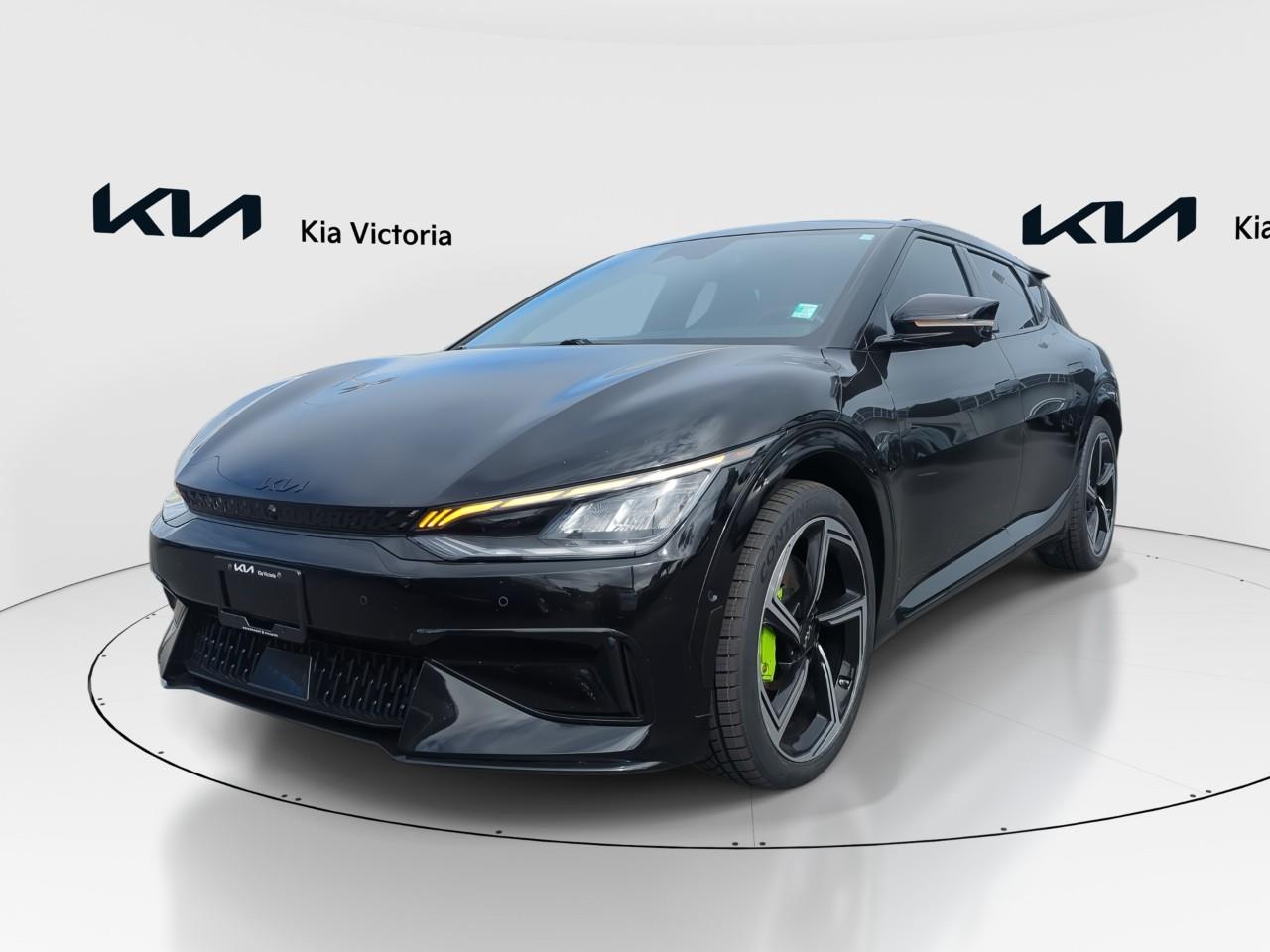 Black 2024 Kia EV6 SUV / Crossover All-Wheel Drive 1-Speed Automatic