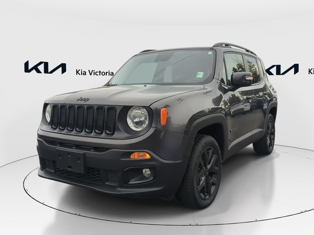 Black 2016 Jeep Renegade SUV / Crossover Four-Wheel Drive 9-Speed Automatic