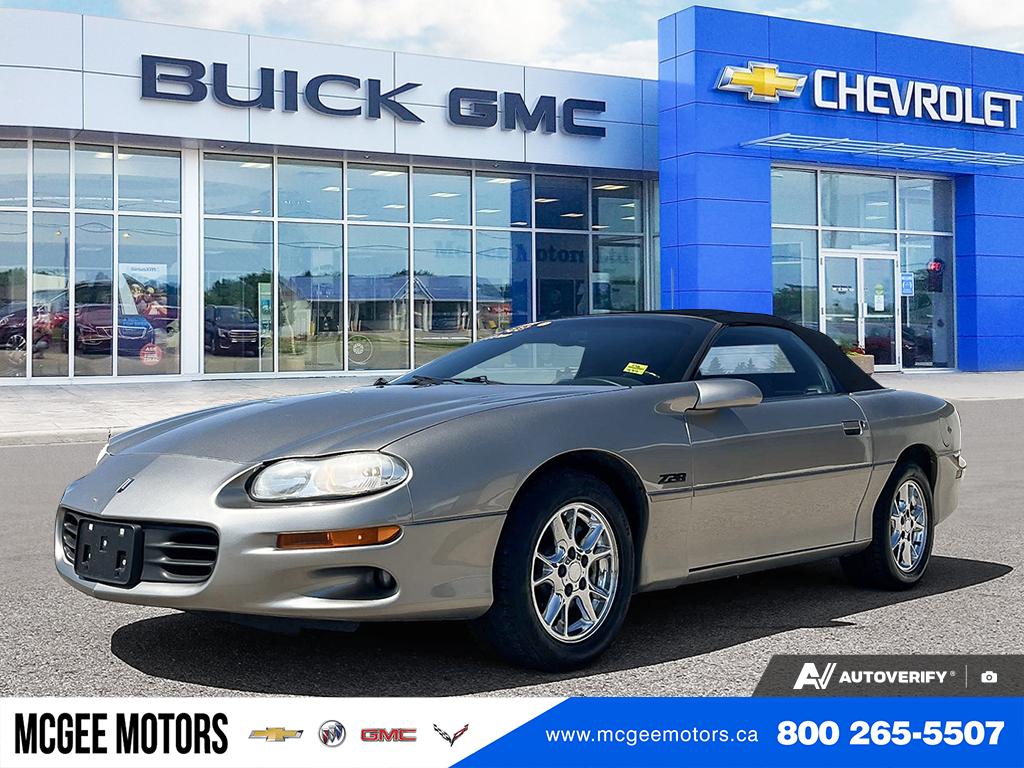 Pewter 2002 Chevrolet Camaro Convertible Rear-Wheel Drive 4-Speed Automatic