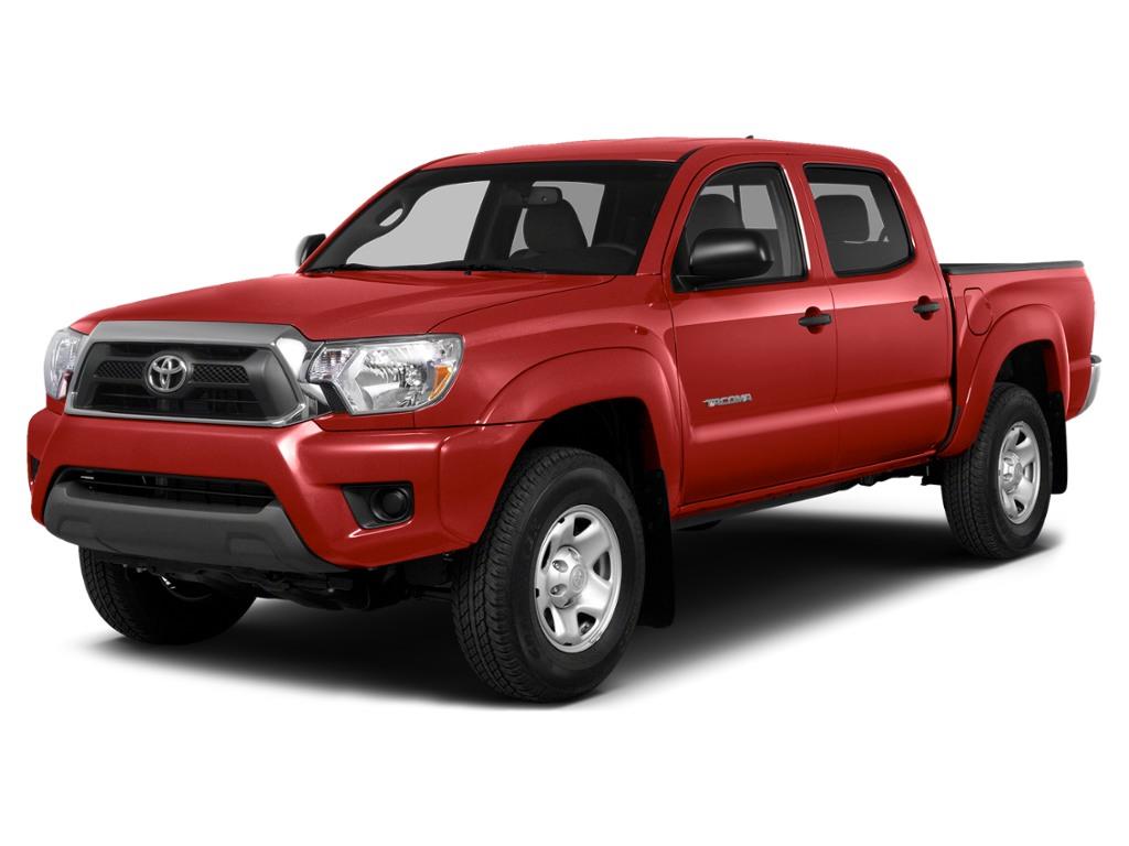 Red 2013 Toyota Tacoma Pickup Truck Four-Wheel Drive 5-Speed Automatic