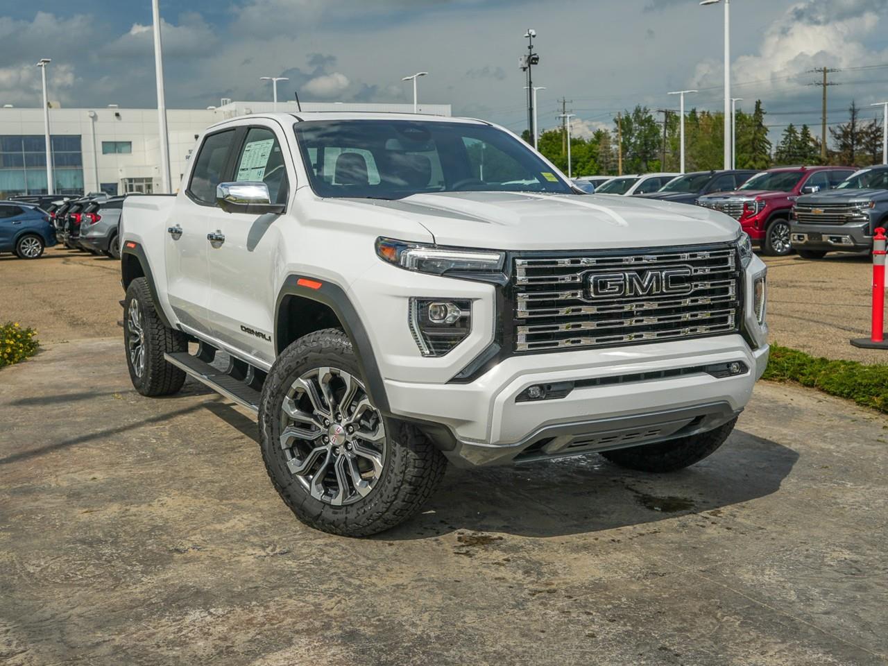 White 2026 GMC Canyon Pickup Truck Four-Wheel Drive 8-Speed Automatic