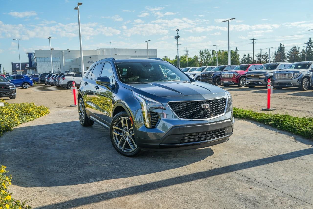 Gray 2019 Cadillac XT4 SUV / Crossover Four-Wheel Drive 9-Speed Automatic