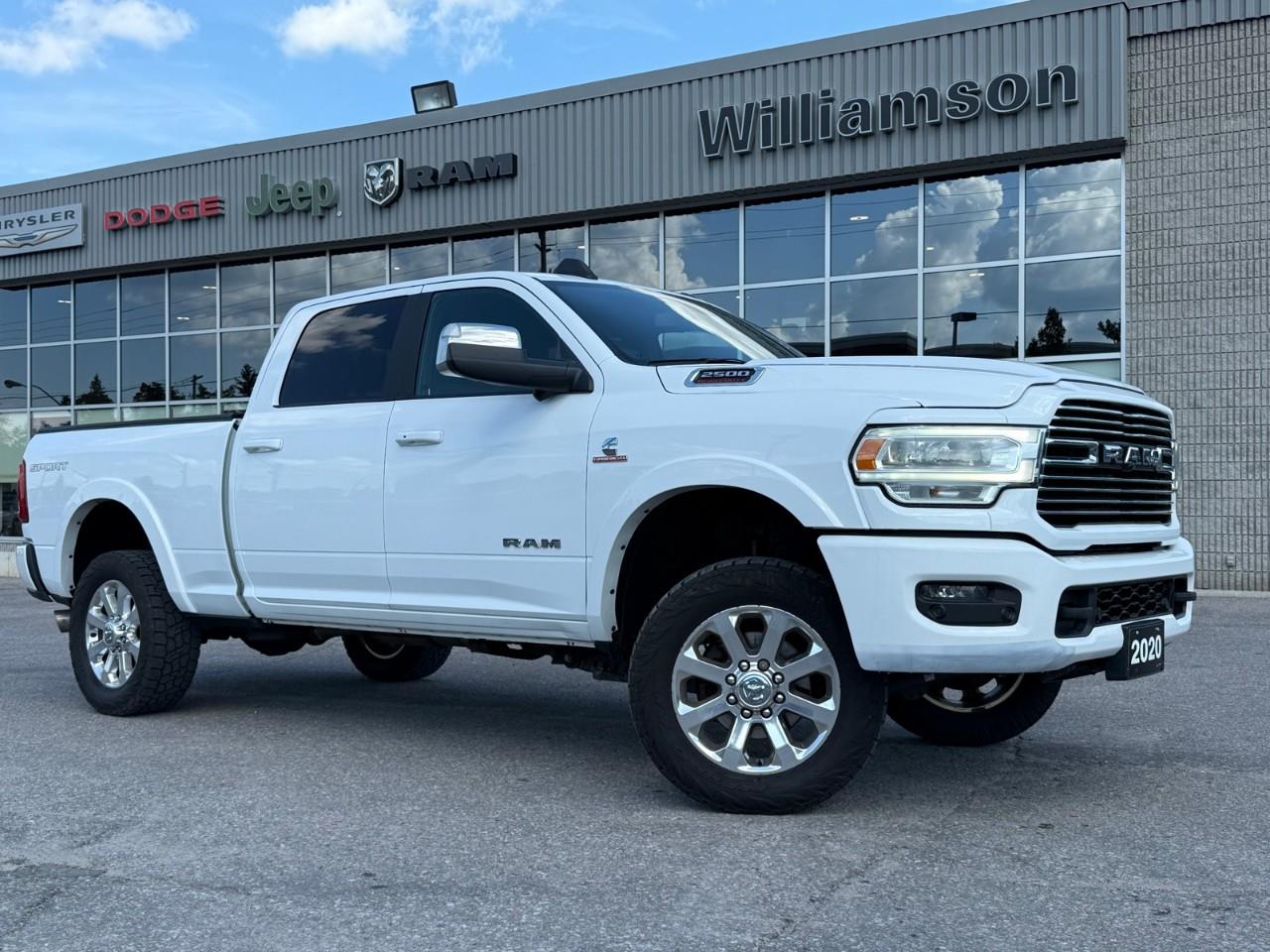 White 2020 RAM 2500 Pickup Truck Four-Wheel Drive 8-Speed Automatic