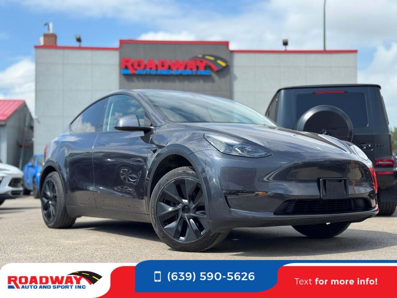 Gray 2024 Tesla Model Y SUV / Crossover Rear-Wheel Drive 1-Speed Automatic