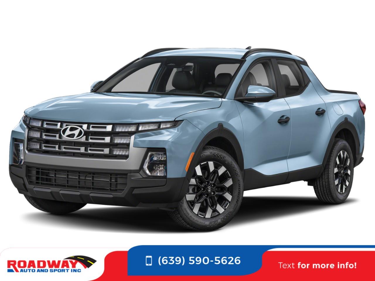 Blue 2025 Hyundai Santa Cruz Pickup Truck 8-Speed Automatic