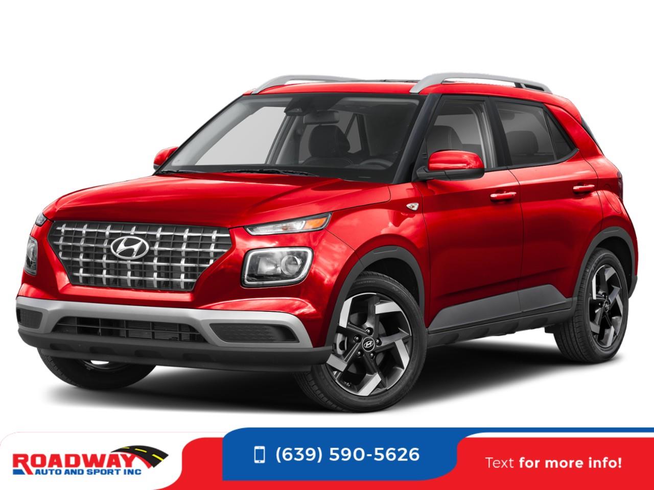 Red 2025 Hyundai Venue Continuously Variable Transmission