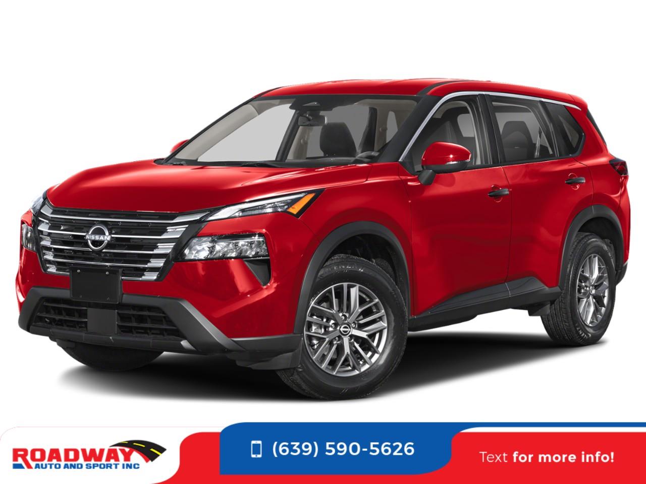 Red 2025 Nissan Rogue SUV / Crossover All-Wheel Drive Continuously Variable Transmission