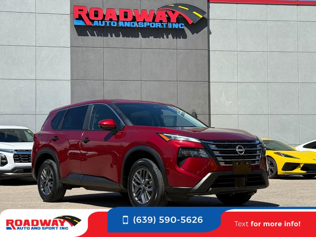 Red 2025 Nissan Rogue SUV / Crossover All-Wheel Drive Continuously Variable Transmission