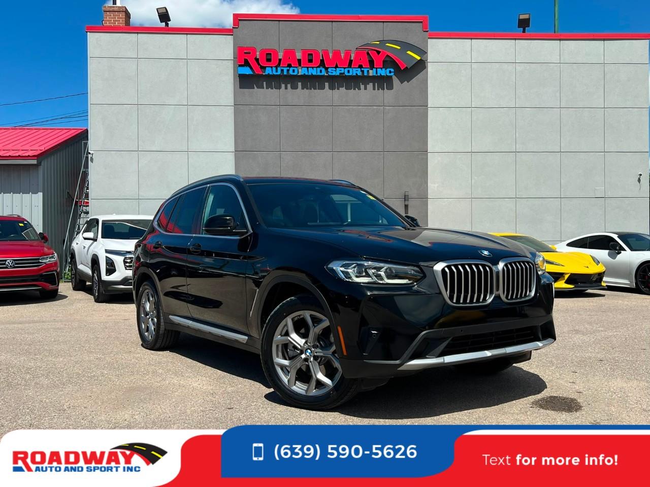 Black 2024 BMW X3 SUV / Crossover All-Wheel Drive 8-Speed Automatic