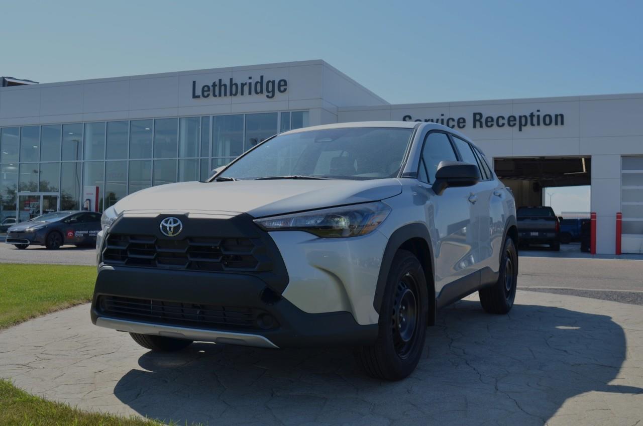 Silver 2026 Toyota Corolla Cross SUV / Crossover Front-Wheel Drive Continuously Variable Transmission