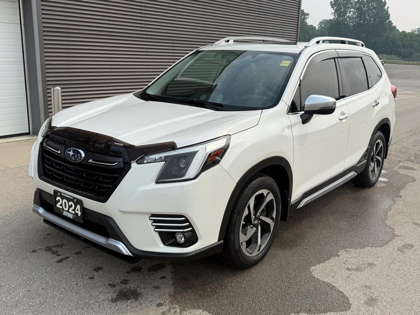 White 2024 Subaru Forester Wagon Continuously Variable Transmission