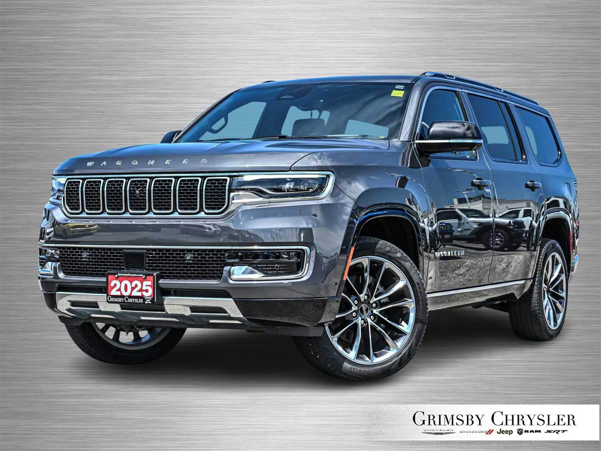 Gray 2025 Jeep Wagoneer SUV / Crossover Four-Wheel Drive 8-Speed Automatic