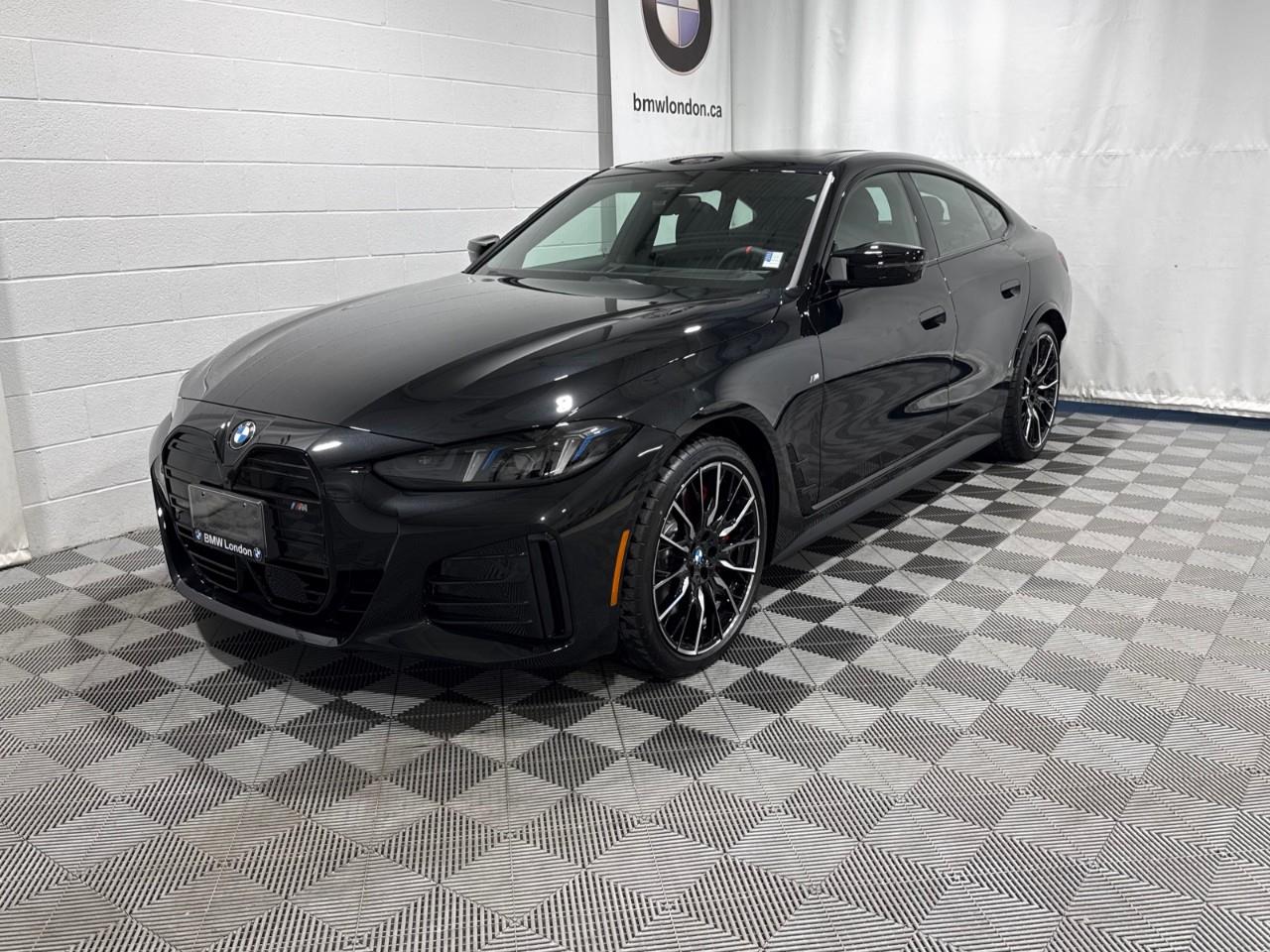 Black 2026 BMW i4 Sedan All-Wheel Drive 1-Speed Automatic