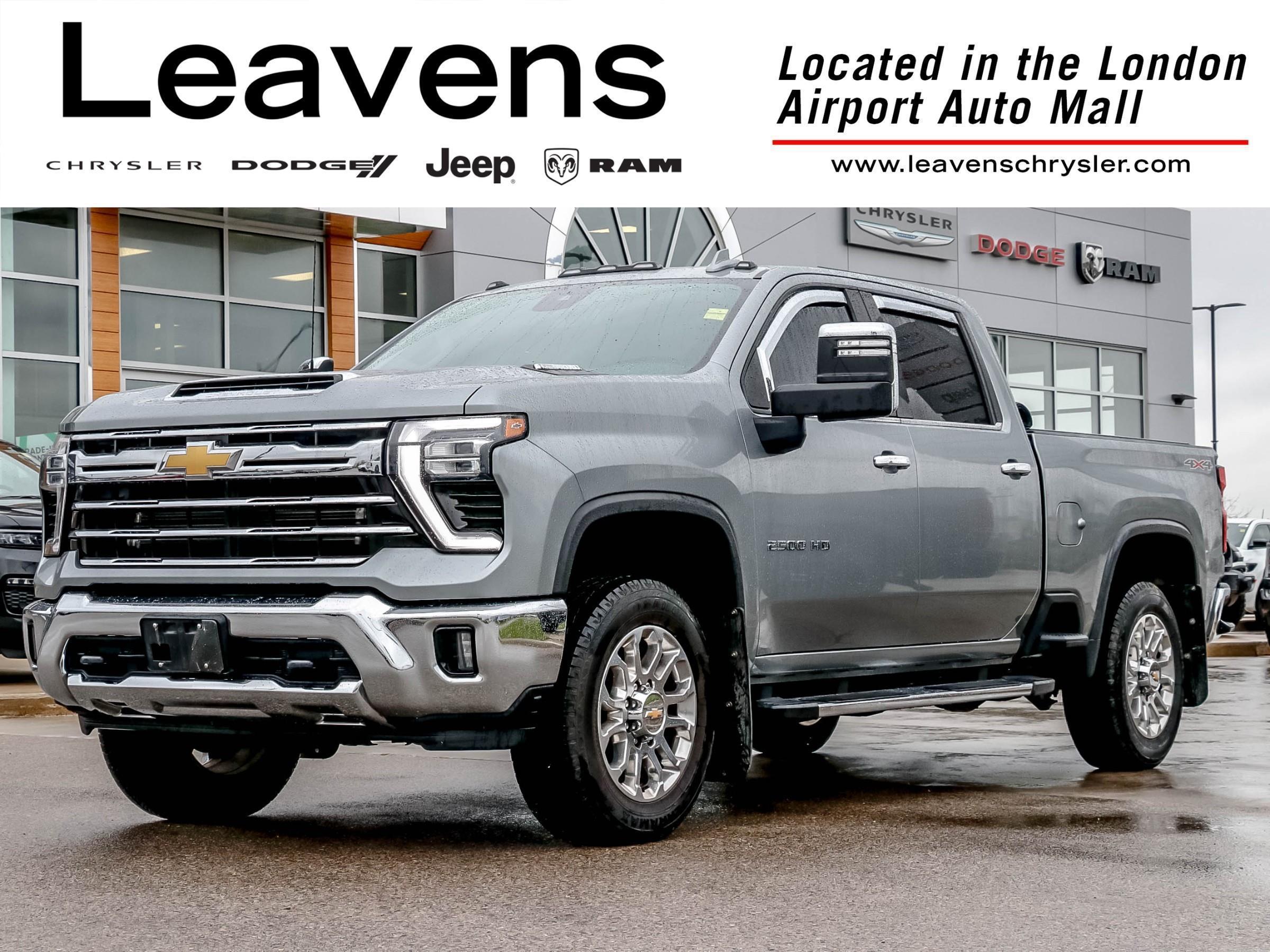 Gray 2025 Chevrolet Silverado 2500HD Pickup Truck Four-Wheel Drive Automatic