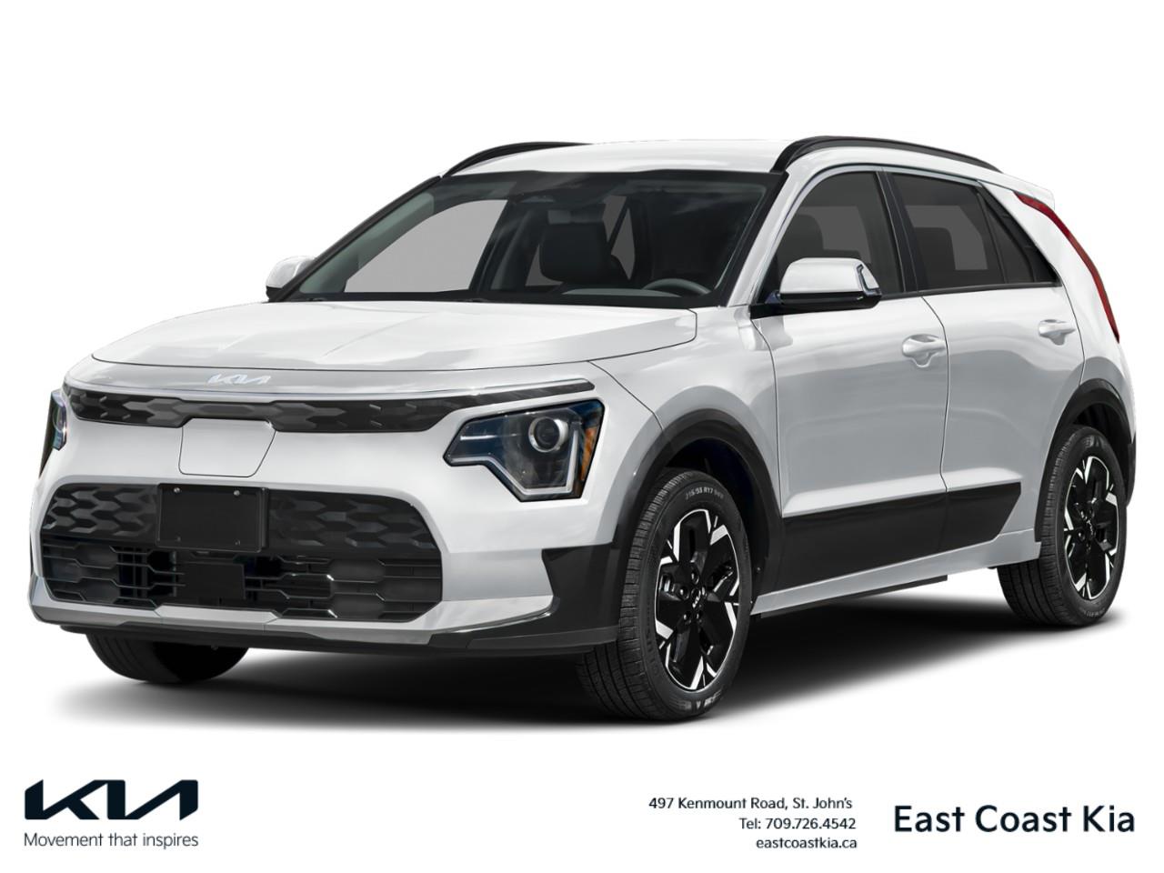 White 2026 Kia Niro EV SUV / Crossover 1-Speed Automatic