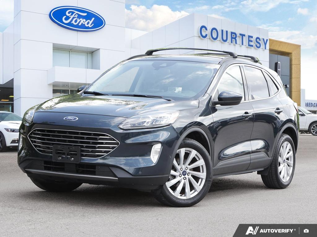 Blue 2022 Ford Escape Hybrid SUV / Crossover All-Wheel Drive Automatic