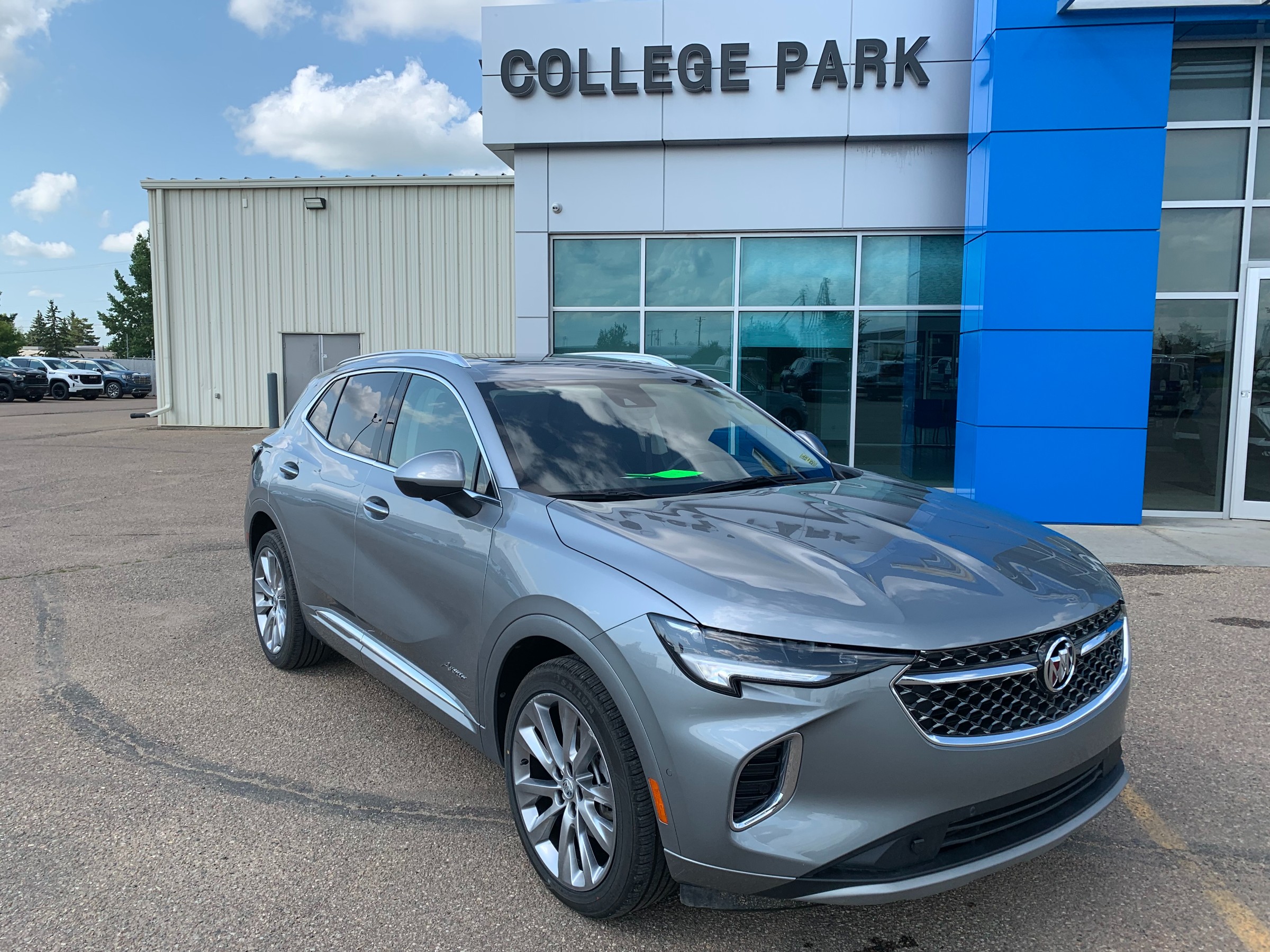 Gray 2023 Buick Envision SUV / Crossover All-Wheel Drive 9-Speed Automatic