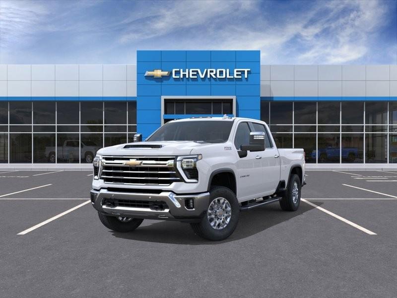 White 2026 Chevrolet Silverado 2500HD Pickup Truck Four-Wheel Drive Automatic