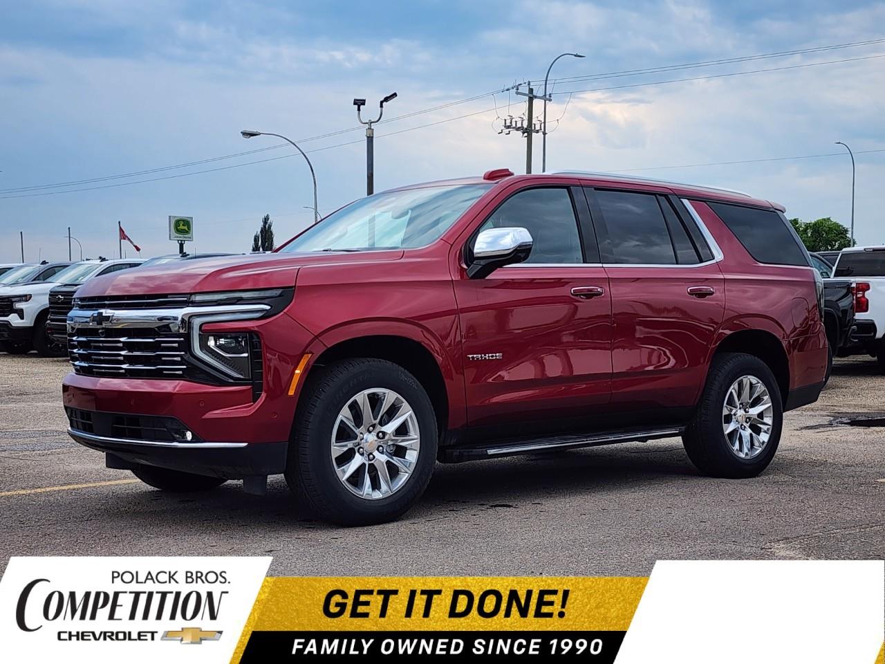 Red 2026 Chevrolet Tahoe SUV / Crossover Four-Wheel Drive Automatic
