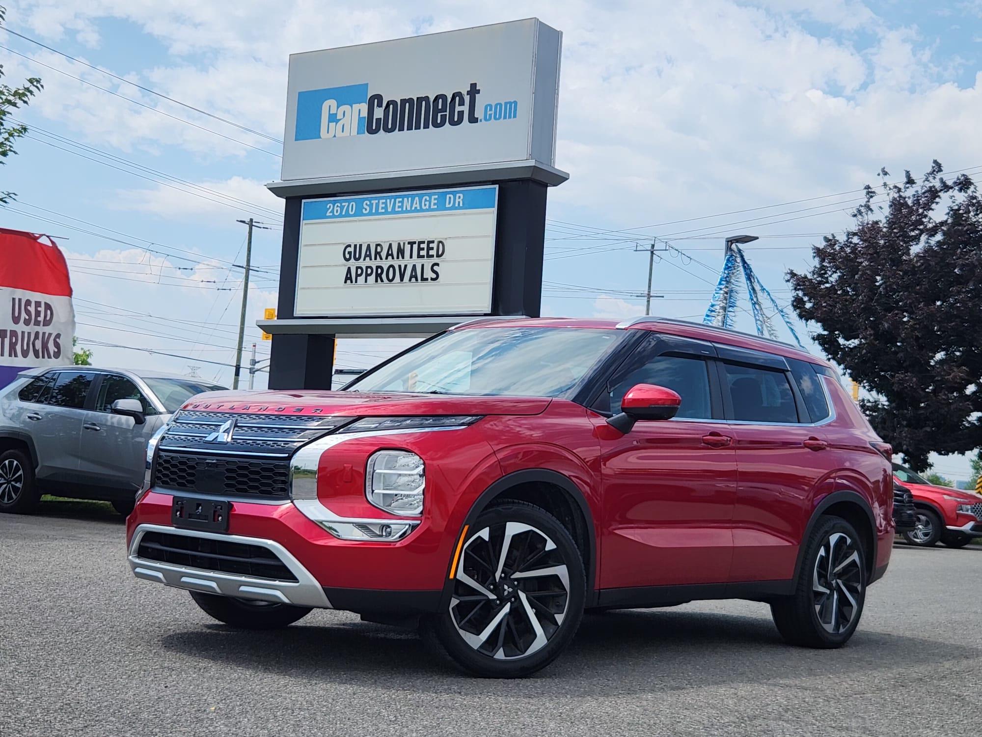 Red 2023 Mitsubishi Outlander SUV / Crossover All-Wheel Drive Continuously Variable Transmission