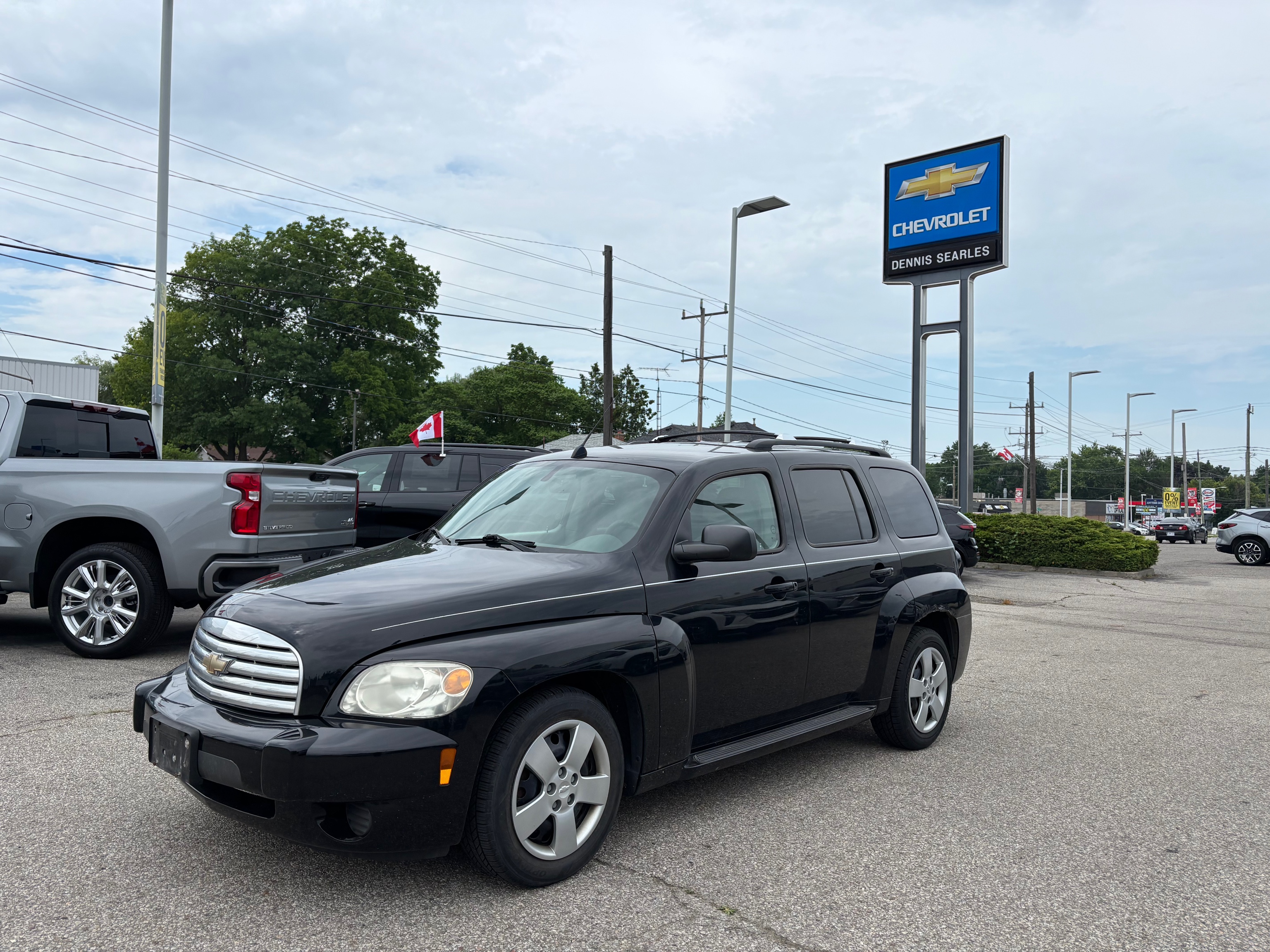 Black 2010 Chevrolet HHR Wagon Front-Wheel Drive 5-Speed Manual