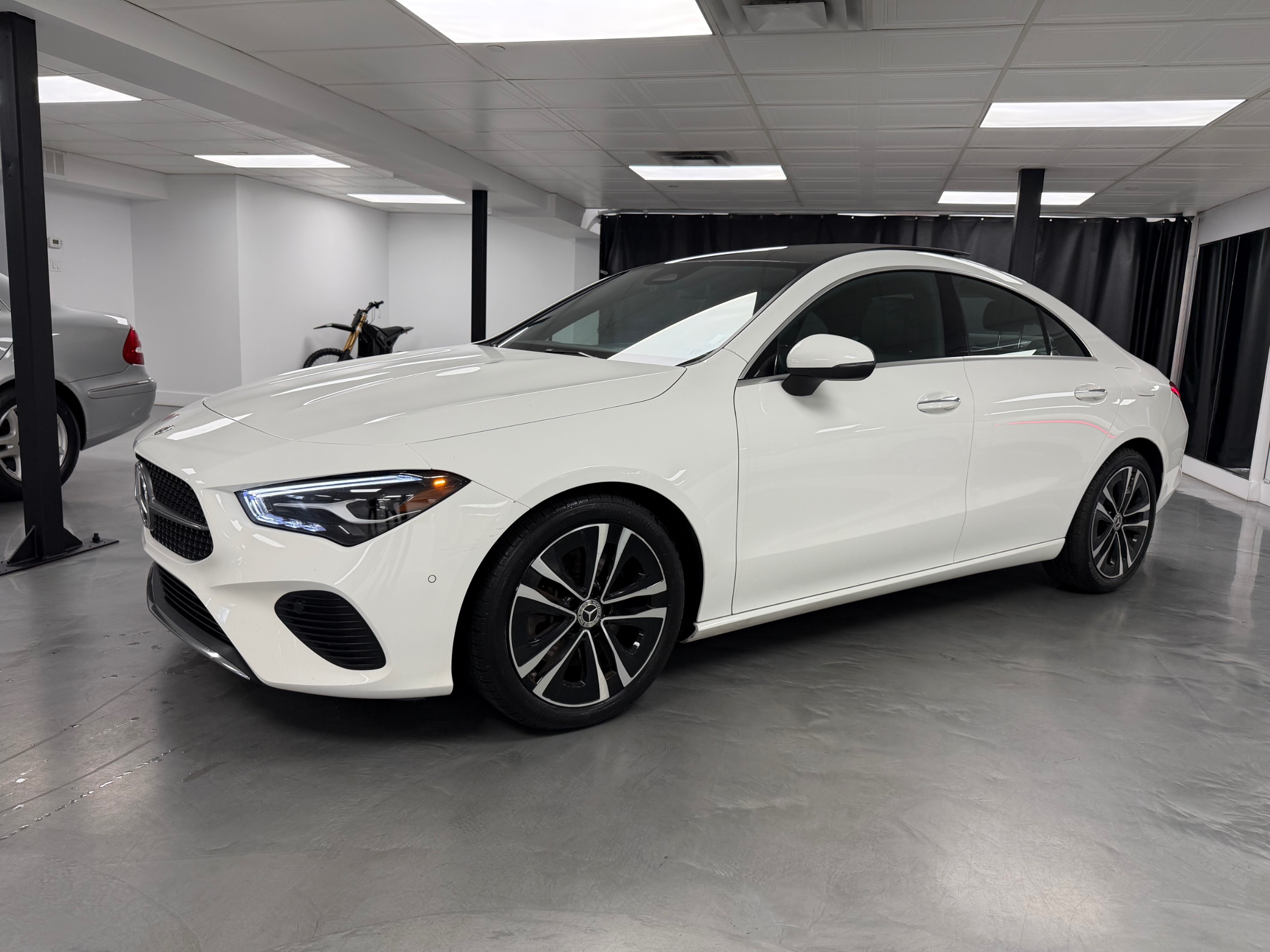White 2026 Mercedes-Benz CLA Coupe All-Wheel Drive 8-Speed Automatic