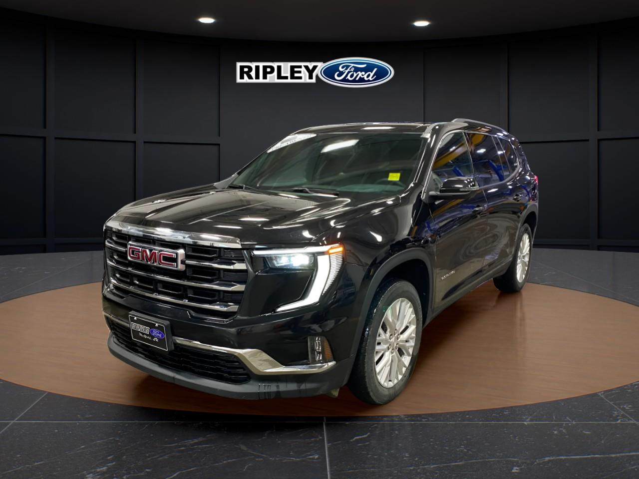 Black 2024 GMC Acadia SUV / Crossover Four-Wheel Drive 8-Speed Automatic