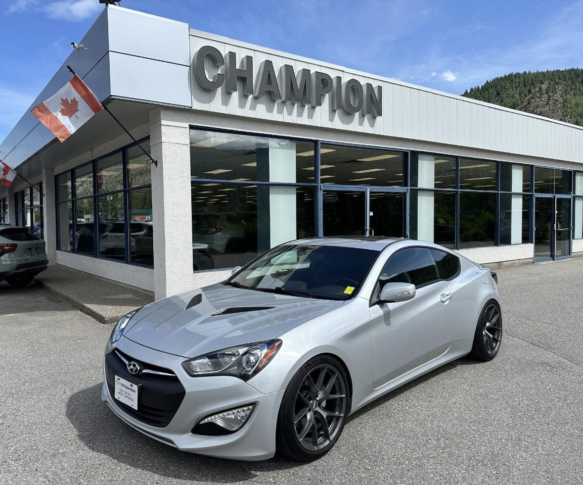 Gray 2016 Hyundai Genesis Coupe Coupe 8-Speed Automatic