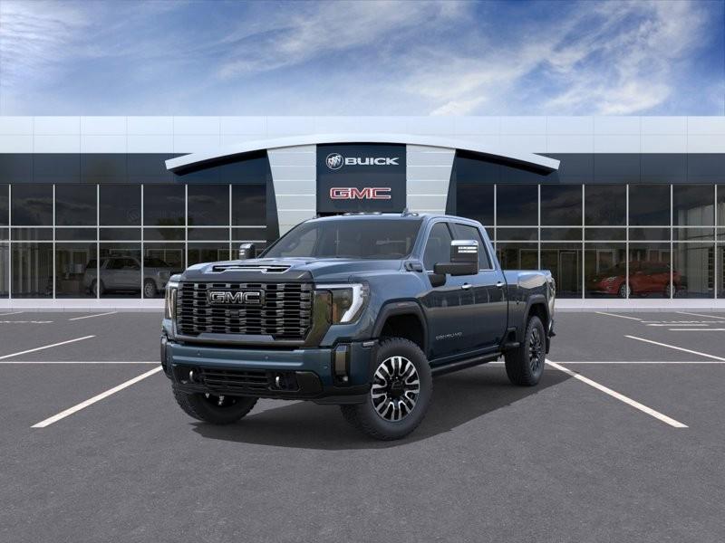 Blue 2026 GMC Sierra 3500HD Pickup Truck Four-Wheel Drive Automatic