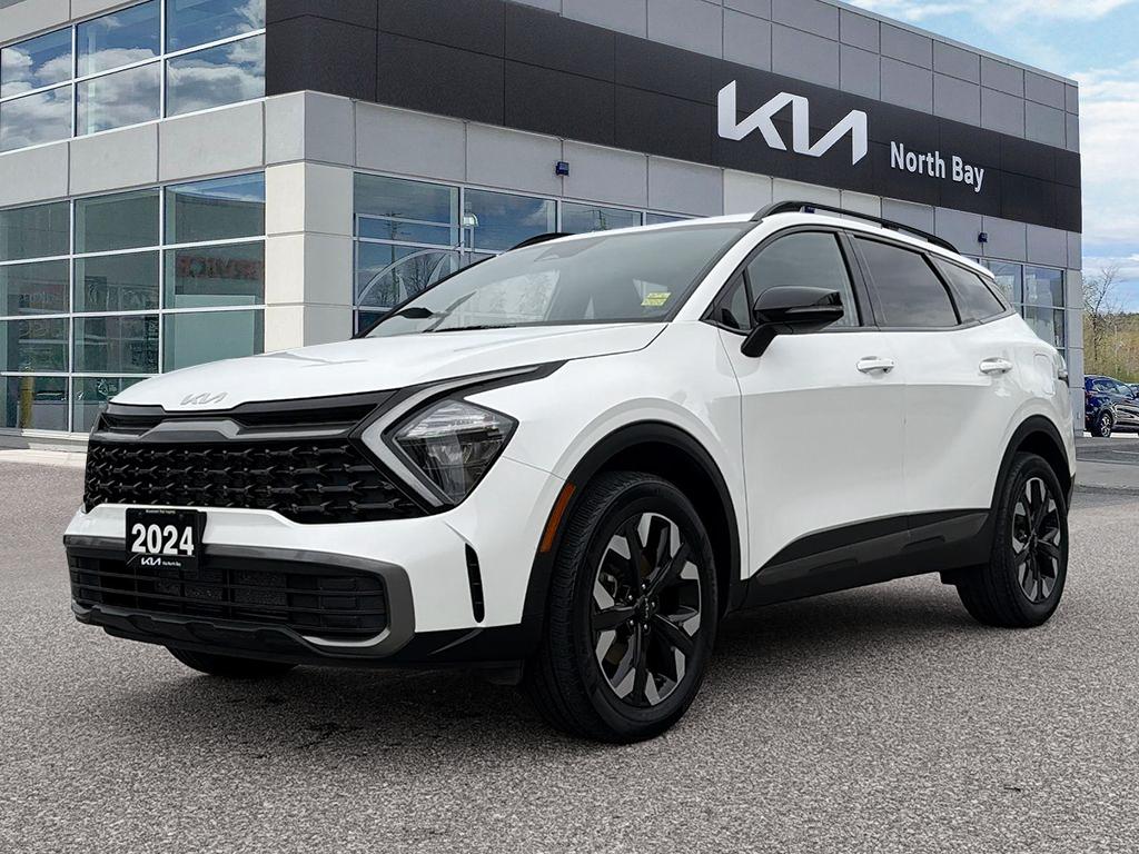 White 2024 Kia Sportage SUV / Crossover All-Wheel Drive 8-Speed Automatic