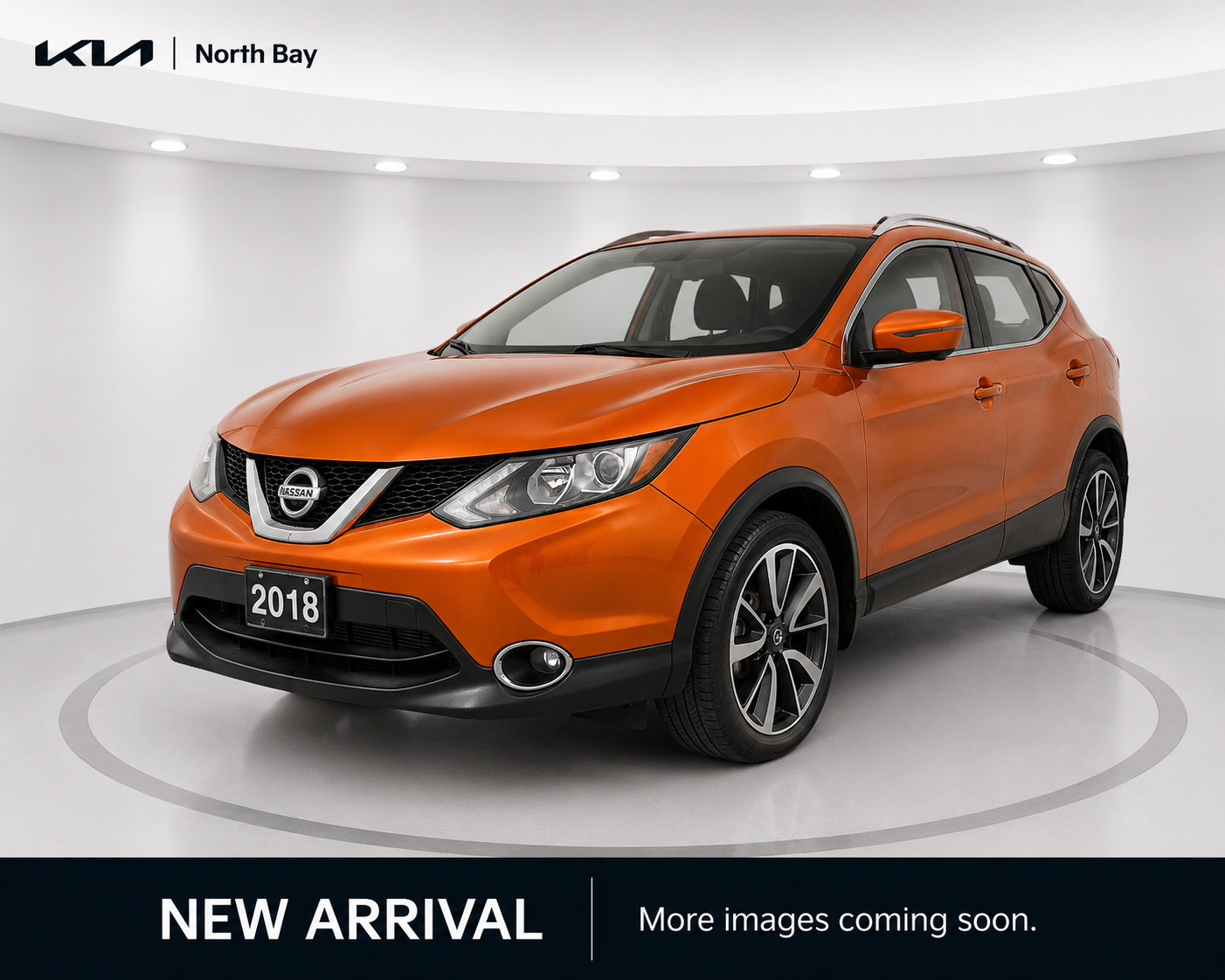 Orange 2018 Nissan Qashqai SUV / Crossover Continuously Variable Transmission